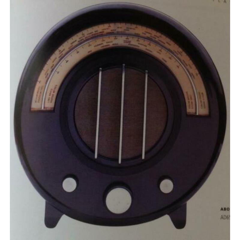 Vintage radio's Bakeliet radio engelstalig boek